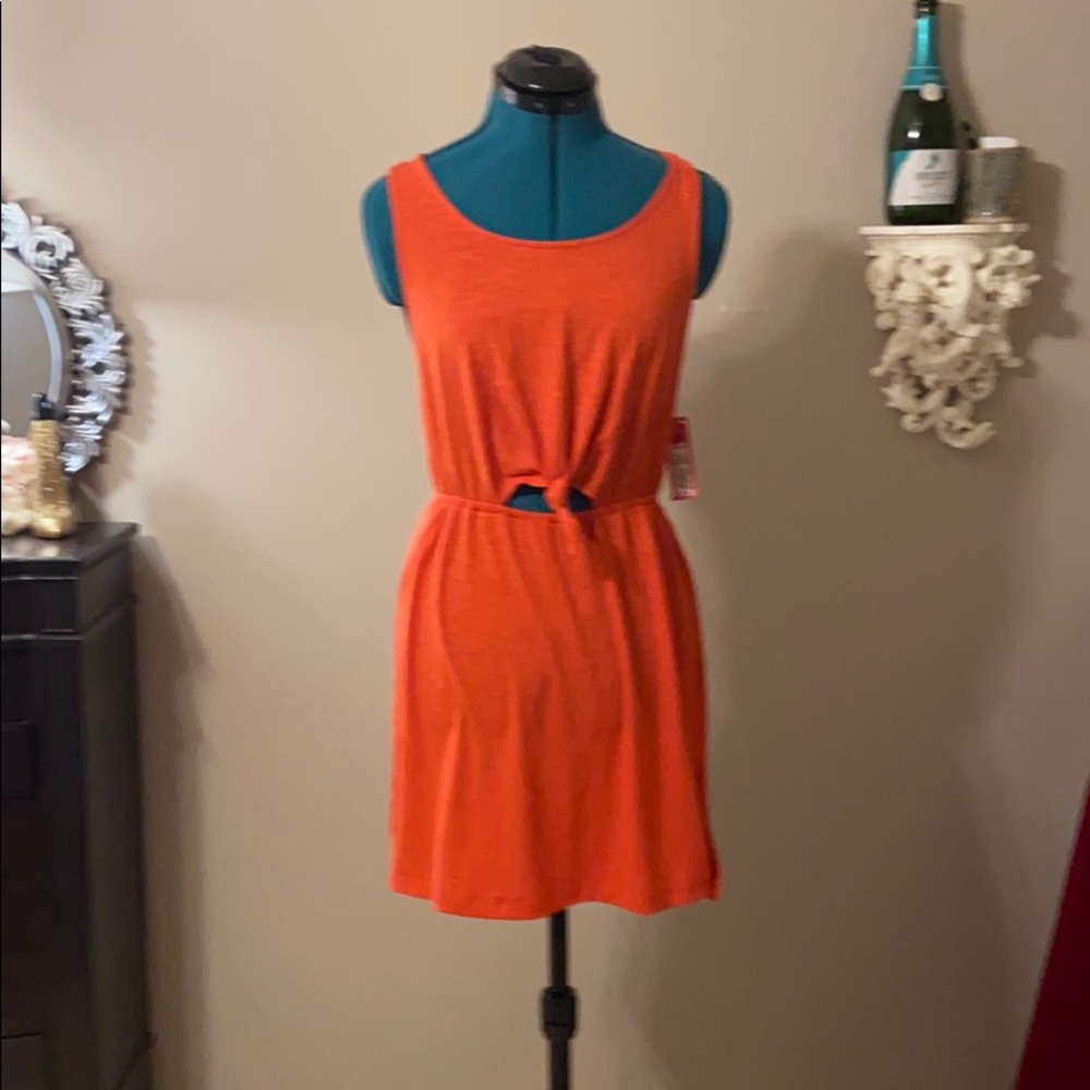 Xhilaration orange short dress size medium